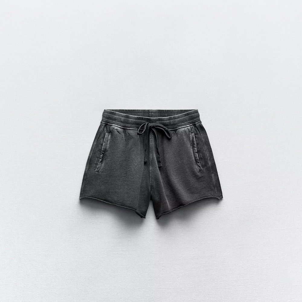 Zara Dark Gray Athletic Shorts